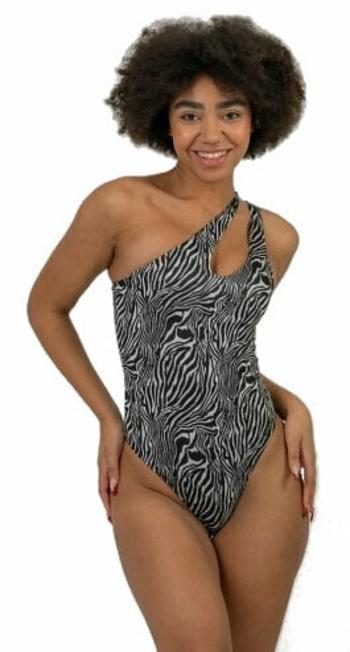 Nebbia Fortaleza Monokini - Zebra Zebra White S