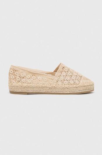 Espadrilky Answear Lab béžová farba, na platforme