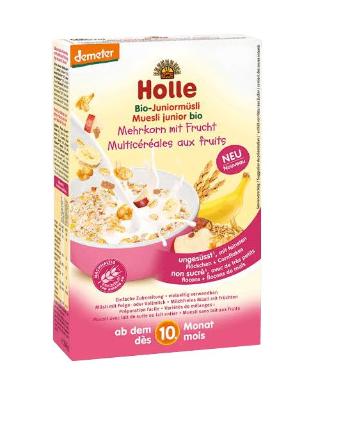 HOLLE Organické Junior viaczrnné müsli s ovocím, 250g