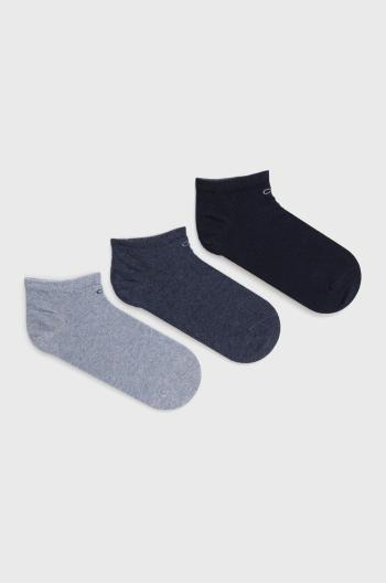 Ponožky Calvin Klein dámske, modrá farba