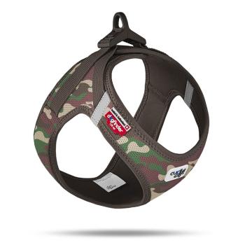 CURLI Postroj pre psov so sponou Air-Mesh Camo, 3XS, 1,5-3 kg