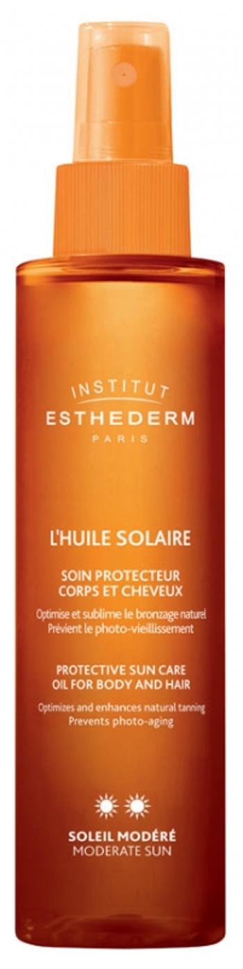 Institut Esthederm ( Protective Sun Care Oil for Body and Hair ) so strednou ochranou Moderate Sun 150 ml