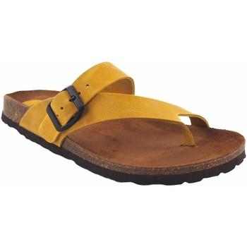 Interbios  Univerzálna športová obuv Dámske sandále INTER BIOS 7119 horčicové  Žltá