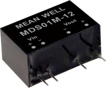 Mean Well MDS01M-15 DC / DC menič napätia, modul   67 mA 1 W Počet výstupov: 1 x
