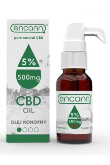 Encann CBD konopný olej 5% full spectrum 10 ml