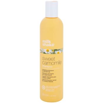 Milk Shake Sweet Camomile šampón s harmančekom pre blond vlasy bez parabénov 300 ml