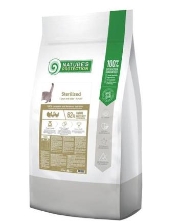 Natures Protection cat adult sterilised poultry granule pre mačky 18kg