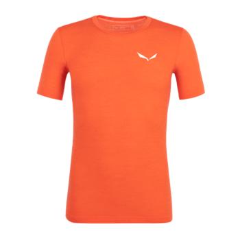 Pánske tričko Salewa Zebru Fresh Merino Responsive 28349-4150 red orange M