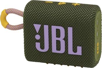 JBL Go 3 Bluetooth® reproduktor vodotesný, prachotesný zelená
