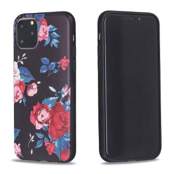 ART TPU ochranný kryt Apple iPhone 11 Pro Max RED FLOWER