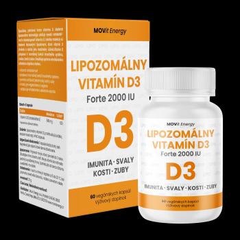 Movit Energy Lipozomálny Vitamín D3 Forte 2000 IU, 60 kapsúl