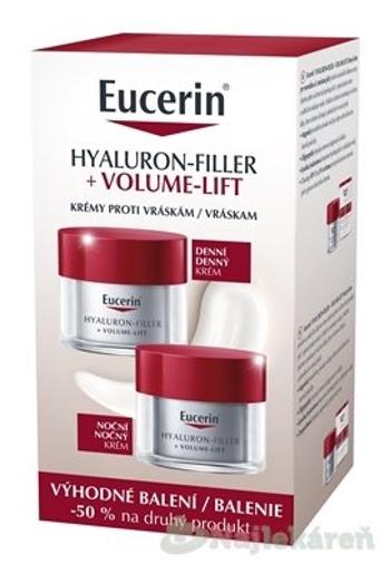 EUCERIN HYALURON-FILLER + VOLUME-LIFT denný a nočný krém 2x50ml