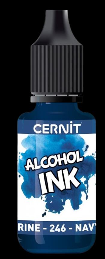 CERNIT - Alkoholový atrament (navy, 0,02 L)