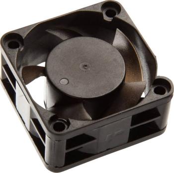 NoiseBlocker PM-1 PC vetrák s krytom čierna (š x v x h) 40 x 40 x 20 mm