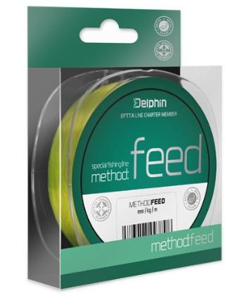 Delphin vlasec method feed žltá 300 m-priemer 0,20 mm / nosnosť 8,1 lb