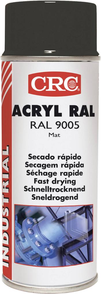 CRC 31075-AA ACRYL ochranný lak RAL 9005 čierna (matná) 400 ml