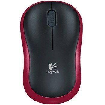 Logitech Wireless Mouse M185 červená (910-002240)
