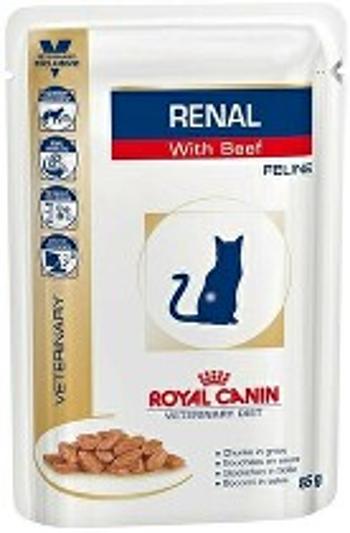 Royal Canin VD Feline Renal 12x85g hovädzie vrecko + Množstevná zľava