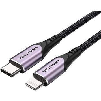 Vention MFi Lightning to USB-C Cable Purple 2 m Aluminum Alloy Type (TACVH)