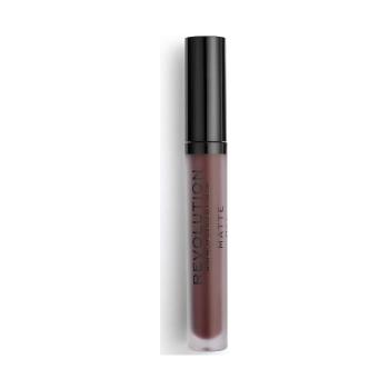 Makeup Revolution  Matte Lip Gloss  Lesky na pery Fialová