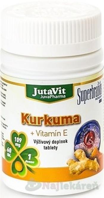JutaVit Kurkuma + Vitamín E 60 tabliet