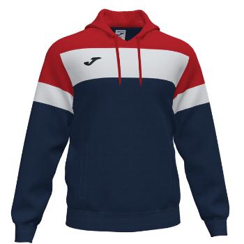 CREW IV HOODIE SWEATSHIRT DARK NAVY-RED modrá-červená M