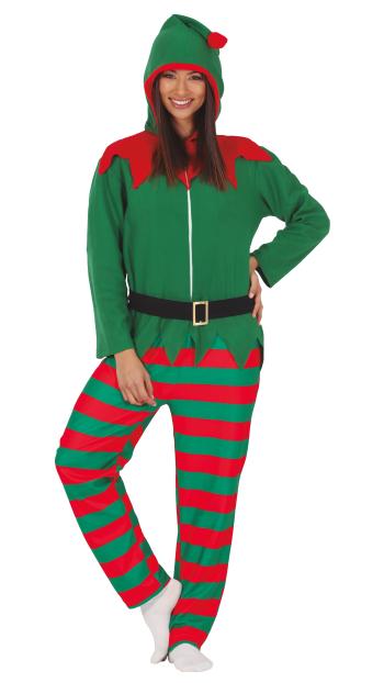 Guirca Dámske vianočné pyžamo - Elf Veľkosť - dospelý: L