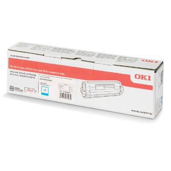 OKI originál toner 47095703, cyan, 5000str., OKI C824, 834, 844, O