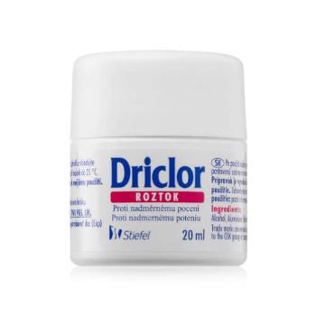 Driclor Antiperspirant roll-on proti nadmernému poteniu Solution 20 ml