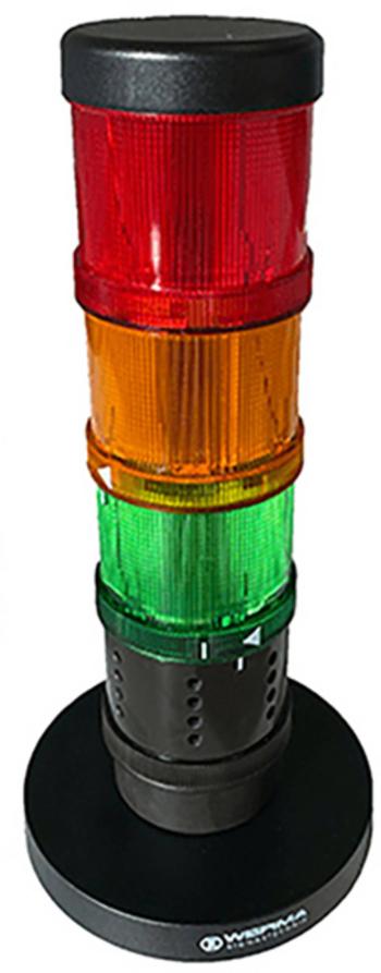 Werma Signaltechnik SignalSet CO2 - zobrazenie 649.000.10   červená, žltá, zelená 1 sada