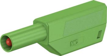 Stäubli SLS425-SE/M bezpečnostna lamelová zástrčka zástrčka, rovná Ø pin: 4 mm zelená 1 ks