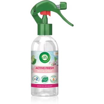 Air Wick Active Fresh Jasmine Bouquet bytový sprej s vôňou jazmínu 237 ml