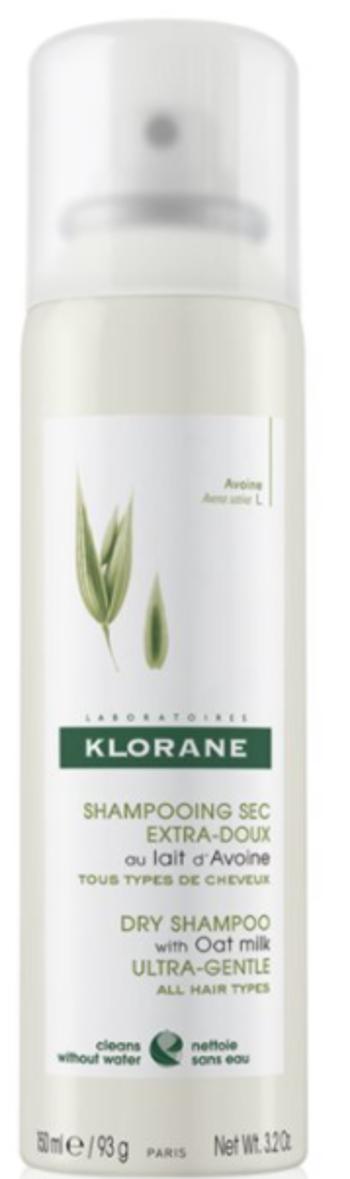 Klorane SHAMPOOING SEC Lait d'Avoine Suchý šampón s ovseným mliekom všetky typy vlasov 150 ml