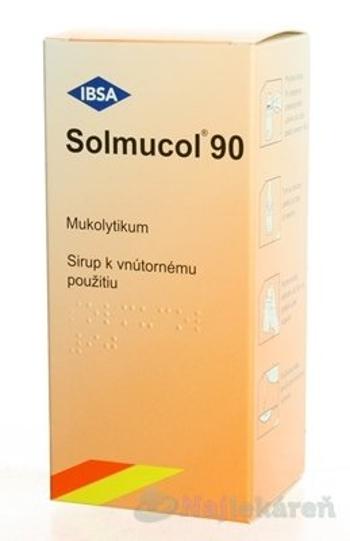 Solmucol sirup na vykašliavanie 90 ml