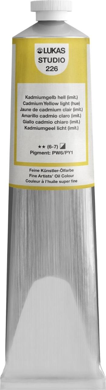 Lukas Studio Aluminium Tube Olejová farba Cadmium Yellow Light Hue 200 ml 1 ks