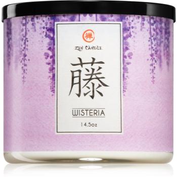 Kringle Candle Zen Visteria vonná sviečka 411 g