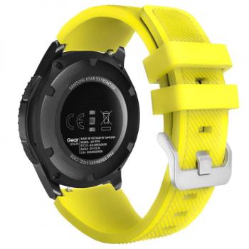 Huawei Watch 3 / 3 Pro Silicone Sport remienok, Yellow