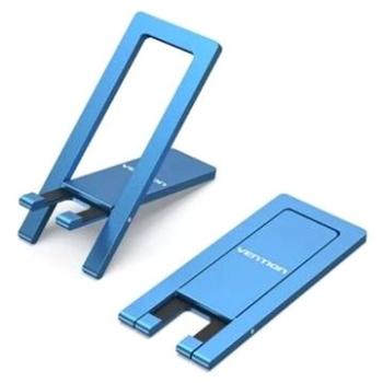 Vention Portable Cell Phone Stand Holder for Desk Aluminum Alloy Type Blue (KCZL0)