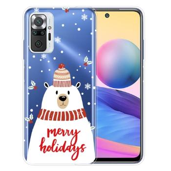 ART CHRISTMAS Silikónový kryt Xiaomi Redmi Note 10 Pro HOLIDAYS