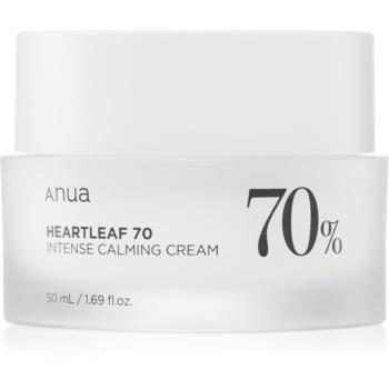 Anua Heartleaf 70% Intense Calming Cream intenzívny upokojujúci a ochranný krém pre všetky typy pleti vrátane citlivej 50 ml