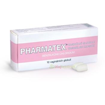 Pharmatex 18,9 mg vaginálne čapíky sup.vag .10 x 18,9 mg