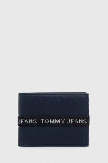 Peňaženka Tommy Jeans pánsky, tmavomodrá farba