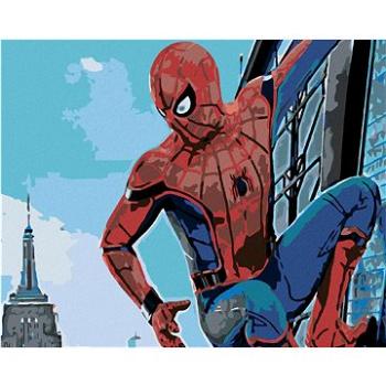 Maľovanie podľa čísel – Spiderman v meste (HRAmal01164nad)