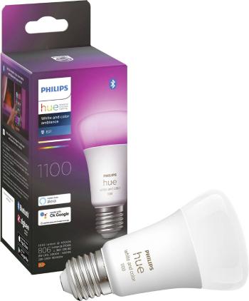 Philips Lighting Hue LED žiarovka 871951429117100 En.trieda 2021: F (A - G) Hue White & Col. Amb. E27 Einzelpack 800lm 7