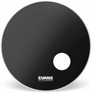 Evans BD20RONX EQ3 Onyx Coated 20" Čierna Rezonančná blana na bubon