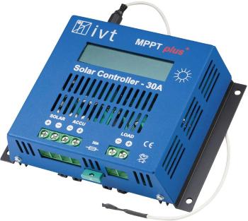 IVT MPPTplus 30A solárny regulátor nabíjania MPPT 12 V, 24 V 30 A