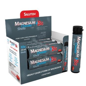 Magnesium Chelate + B6 cherry SALUTEM ampulky na pitie s višňovou príchuťou á 25 ml 10 ks