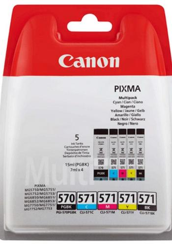 CANON PGI-570/CLI + 571 PGBK/C/M/Y/BK MULTI PACK