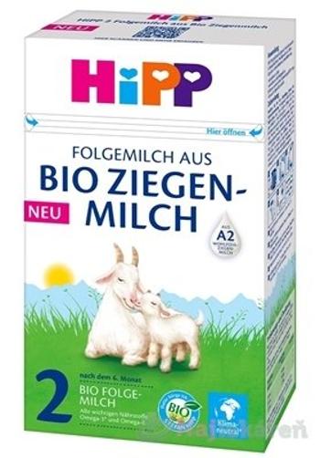 HiPP 2 BIO KOZIE MLIEKO (od ukonč. 6m), následná výživa, 400g