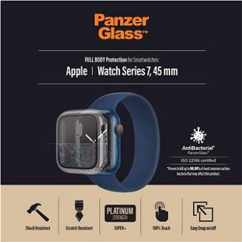 PanzerGlass Full Protection Apple Watch 7/8 45mm (číry rámček) (3659)